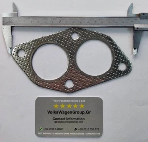 VOLKSWAGEN, PASSAT 1980-2000 (1600cc-1800cc) brida, tubo de escape, 431253115A - Imagen 1 de 2