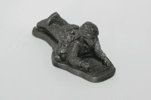 Vintage Michael Ricker Handcrafted Pewter Figurine - Dear Santa Letter #2188 - Picture 1 of 4