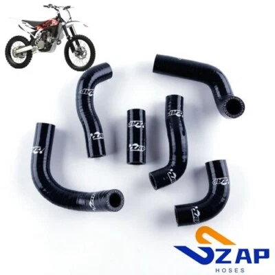 For 2003-2009 HUSQVARNA TC450 TC510 TE450 TE510 Black Silicone Radiator Hose - Изображение 1 из 4