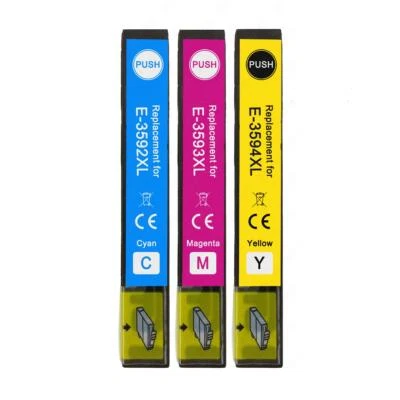 3 C/M/Y Tintenpatronen (Set) für Epson Workforce Pro WF-4720DWF & WF-4725WF  - Bild 1 von 4