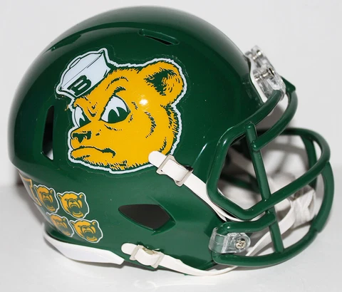 2019 Baylor Bears Custom Riddell Mini Helmet v Texas Tech Cover