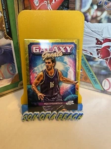 2024 Topps Cosmic Chrome Gold Galaxy Greats Peja Stojavoic /50 - Picture 1 of 2