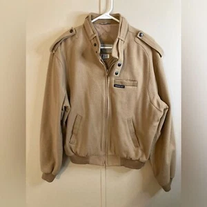 Members Only Wool Blend Bomber Jacket, Size 42 - Picture 1 of 4