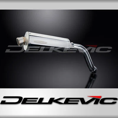 Suzuki SV650 2003-2012 Kit de silenciador de escape de acero inoxidable ovalado de 14" deslizable Foto 1 de 4