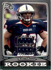 2008 Rookie Progression Rookies Game Worn Jerseys Silver #PRDC Dan Connor /199