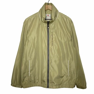 First Down Full Zip Windbreaker Jacket Champagne Tan Mens Large - Image 1 of 4