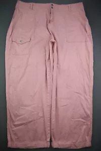 Pantalones de carga ligeros recortados para mujer Time and Tru talla 20 (38x24) - Imagen 1 de 6