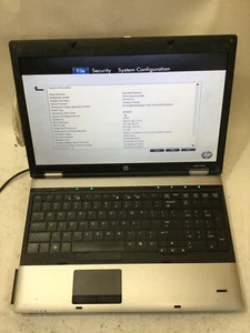 HP PROBOOK 6545B - BOOTS TO BIOS - AMD TURION 2 - 2GB RAM - READ DESCRIPTION -BB - Picture 1 of 7