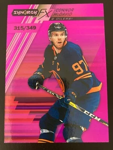 2020-21 Upper Deck Synergy FX Purple FX-50 Connor McDavid ed/349 - Bild 1 von 2