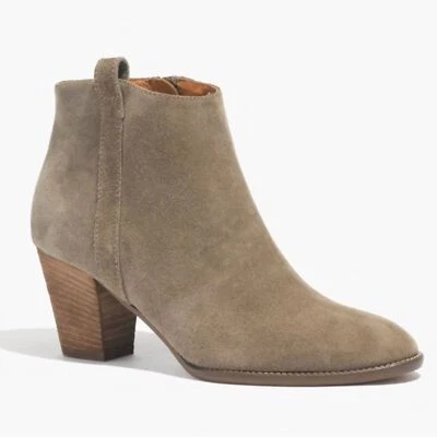 Botín Madewell Billie Talla 6.5 Gamuza Verde Oliva Foto 1 de 4