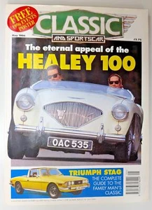 Classic & Sports Car Magazine Healey 100 Triumph Stag Maserati KhamsinMay 1996 - Picture 1 of 10