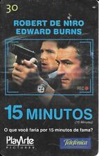 Telephone card 15 minutes movie w/ Robert De Niro & Edward Burns film collection