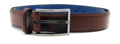 $225 Ryan Seacrest Para hombres Marrón Imitación Cuero Arnés Hebilla Informal Vestido Cinturón 34 Foto 1 de 4