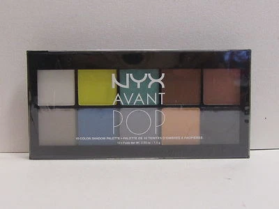NYX Avant Pop 10 Color Shadow Palette APSP02 Surreal My Heart Brand New Sealed - Image 1 of 3