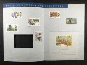 GERMANY ART-EDITION 2000/12 BLOCK 52 NATIONALPARK HAINICH - Picture 1 of 6