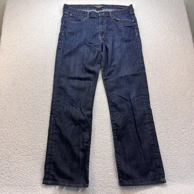 Lucky Brand Jeans Mens 36x32 Blue 361 Vintage Straight Dark Wash Denim American - Image 1 of 4