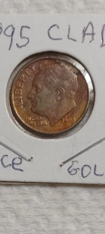 DIME MISSING CLAD LAYER 1995 Cover