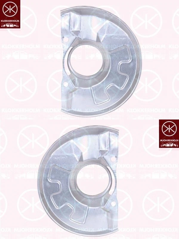 Juego de chapa de anclaje delantera Mitsubishi Space Star año 98- Foto 1 de 1