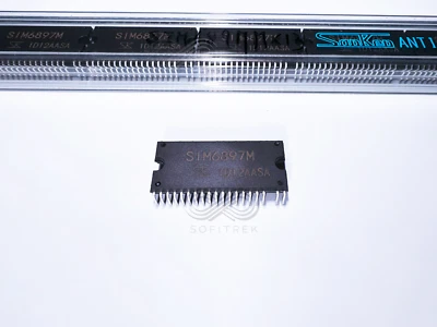 1X SIM6897M SANKEN Controlador de motor trifásico IPM 600V 10A IGBT con inversor FRD DIP40 Foto 1 de 4