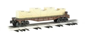 Bachmann 47553 Williams O Scale LEHIGH VALLEY 40' Flatcar w/ Crates #10038 NIB - Picture 1 of 1
