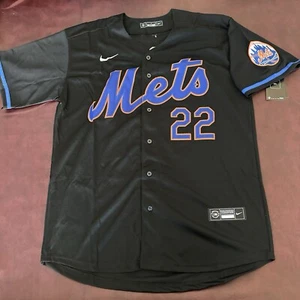 Juan Soto New York Mets Trikot schwarz #22 große Nähte - Bild 1 von 4