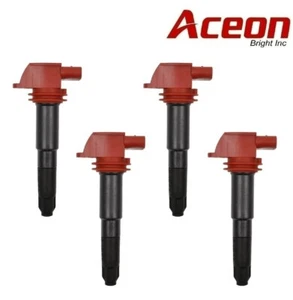 ACEON Set 4 Ignition Coils For PORSCHE CAYENNE 08-16 V8+PANAMERA 10-16 V8 & V6 - Picture 1 of 4
