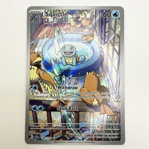 Squirtle 148/142 Pokemon Stellar Crown Holo Illustration Rare NM - Bild 1 von 4