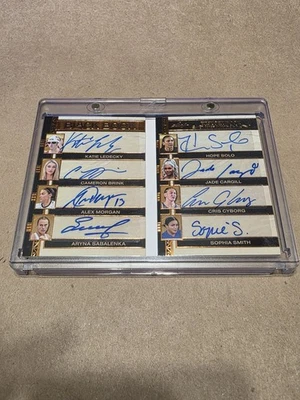 2025 Leaf History Vol. 2 Black Book Katie Ledecky Cameron Brink Solo Morgan 4/10 - Image 1 of 2