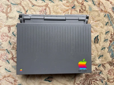 Laptop Apple Powerbook 160 de colección ~ escala de grises pantalla de 9,8" 1992 SIN LADRILLO DE ALIMENTACIÓN Foto 1 de 4