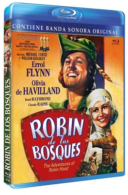 Robin de los Bosques BD 1938 The Adventures of Robin Hood [Blu-ray] - Imagen 1 de 3