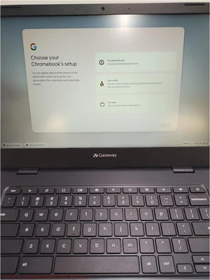 Gateway 14" FHD Chromebook Laptop - Black SEE DETAILS - Image 1 of 3