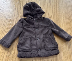 GYMBOREE TALLA 18-24 Meses Otoño NIÑA PEQUEÑA Marrón Polar Oso Chaqueta NUEVA NUEVA CON ETIQUETAS - Imagen 1 de 11