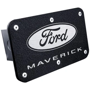 Ford Maverick Logo Classs III Hitch Cover (Rugged Black) - Picture 1 of 1