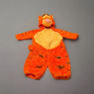 Disney Store Tigger Halloween Costume 1 Pc Fuzzy 12 Months Stuffed Head Hood - Picture 1 of 1