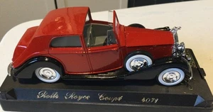 Age d'or Solido 1/43 Rolls Royce Coupe 4071 Red/Black mint condition - Picture 1 of 6