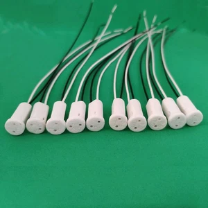 10X Crystal Lamp Holder Lamp Holder Socket G4 LED/G4/Bulb Plug Lighting 10CM - Picture 1 of 11