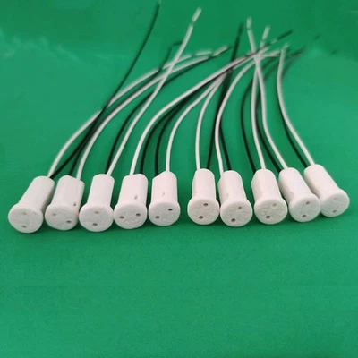 10X Crystal Lamp Holder Lamp Holder Socket G4 LED/G4/Bulb Plug Lighting 10CM - Image 1 of 4