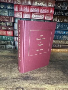 The Eastern Shore of Virginia 1603-1964 Nora Miller Turman Signed - Imagen 1 de 4