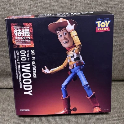 Figure Woody No.010 Revoltech Toy Story Disney Pixar From Japan Kaiyodo - Image 1 of 4