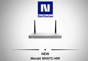NEW Cisco Meraki MX67C-HW Cloud Managed Security Appliance Unclaimed-Fast Ship - Picture 1 of 5