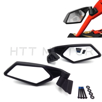 New Racing Side Mirrors For Can-Am Maverick X3 & MAX SSP UTV Off-road - Image 1 of 4