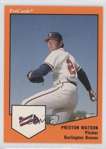 1989 ProCards Minor League Team Sets Preston Watson #1604