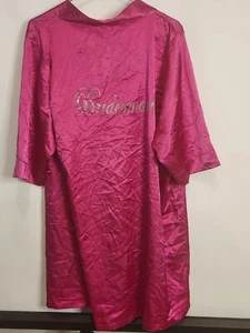 Abito da damigella d'onore rosa David's taglia S/M - Foto 1 di 4