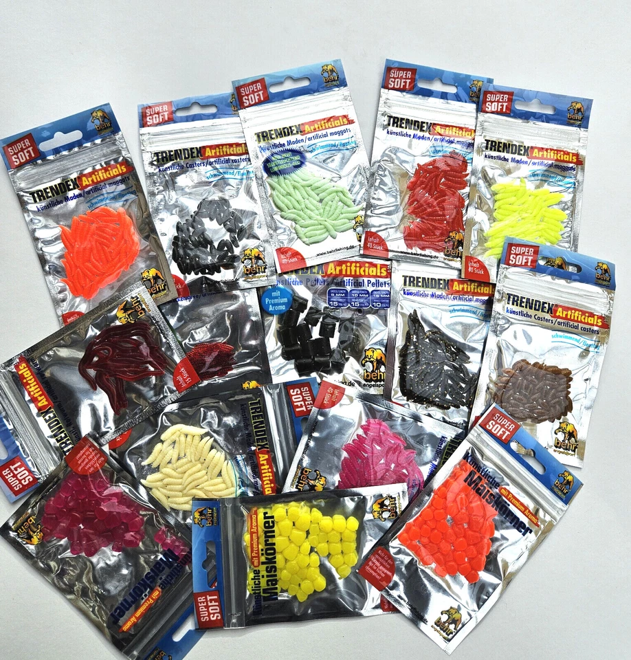 Behr-Trendex Kunstköder, Maden, Mais ,Pellets, Zuckmücken - Bild 1 von 1