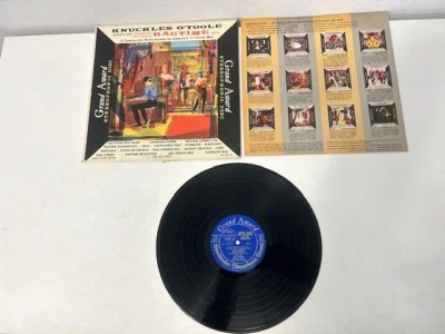 Knuckles O'Toole Plays The Greatest All Time Ragtime Hits Vinyl LP Record  - Image 1 of 2