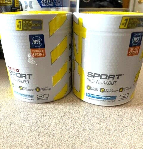 2 C4 Ripped Sport Pre Entrenamiento Polvo Azul Frambuesa | 30 Porciones ea| Foto 1 de 1