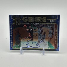 2022 Elite Dwyane Wade Genre Graph On Card Auto #25/25 Autograph Dwayne Heat