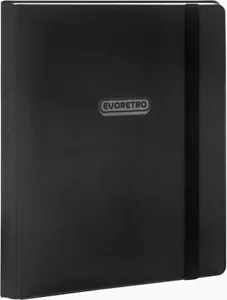 Black 9-Pocket Card Binder - 360 Trading Cards - Evoretro - Imagen 1 de 1