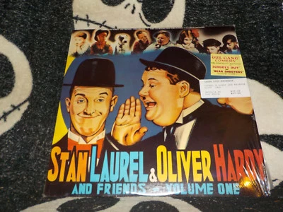 Laurel and Hardy and Friends Vol 1 Laserdisc LD Open Shrink Free Ship $350 Foto 1 de 2