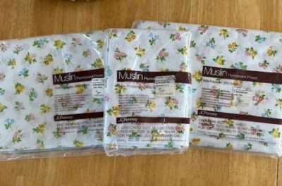 NEW JCP Twin Size Christine Sheet Pillowcase Set Floral - Image 1 of 4